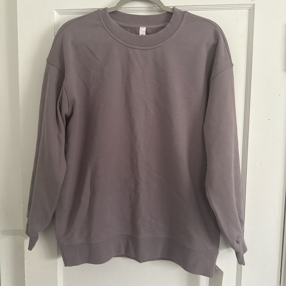 Lululemon Athletica Purple Sweatshirt Relaxed Fit